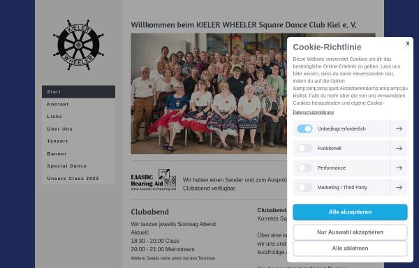 Vorschau von www.kielerwheeler.de, Kieler Wheeler SDC e.V.