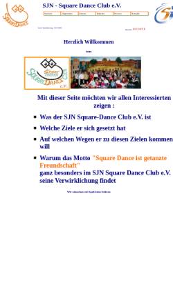 Vorschau der mobilen Webseite www.sjn-squaredanceclub.de, SJN Square Dance Club