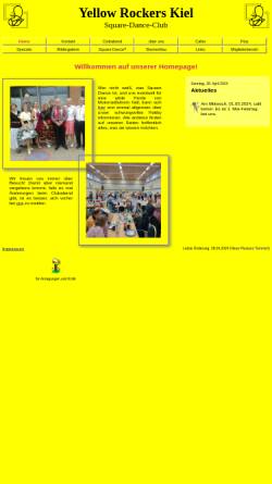 Vorschau der mobilen Webseite www.yeroki.de, Yellow Rockers