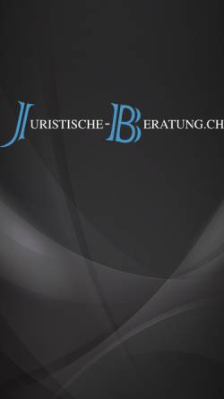 Vorschau der mobilen Webseite www.juristische-beratung.ch, juristische-beratung.ch
