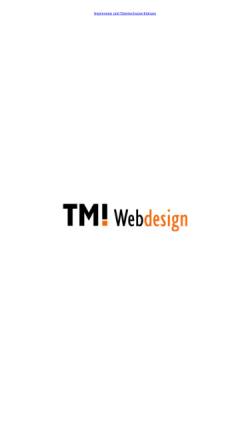 Vorschau der mobilen Webseite www.tmi-webdesign.de, TMI-Webdesign, Roeder & Dahl GbR