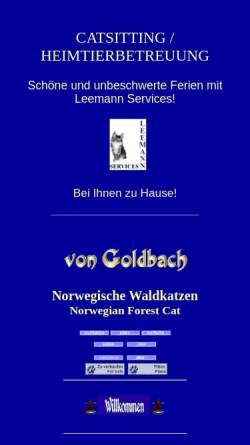 Vorschau der mobilen Webseite www.goldbach.ch, Von Goldbach