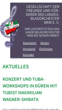 Förderverein Landesblasorchester NRW e.V.