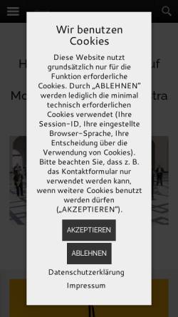 Vorschau der mobilen Webseite www.m-s-o.de, Modern Sound[s] Orchestra