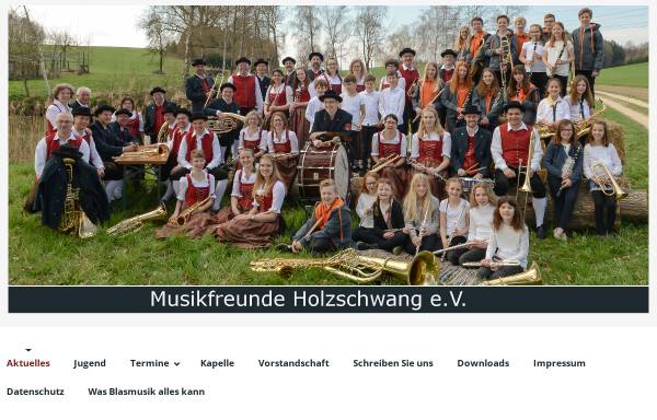 Vorschau von www.musikfreunde-holzschwang.de, Musikfreunde Holzschwang e.V.