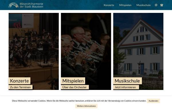 Vorschau von www.mvc-herrlingen.de, Musikverein 