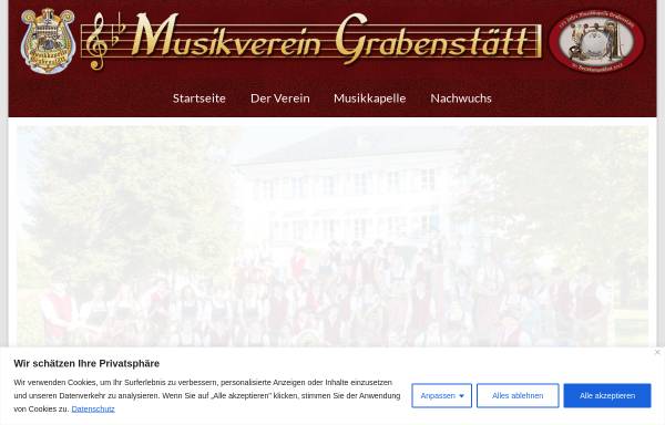 Vorschau von musikverein-grabenstaett.de, Musikverein Grabenstätt