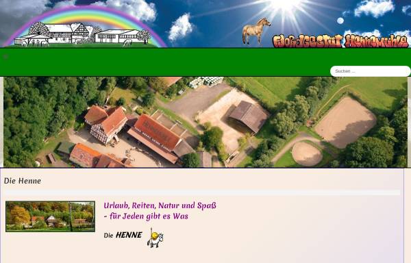 Vorschau von www.reiterlebnis.de, Fjordpferdehof Hennemühle, Knüllwald