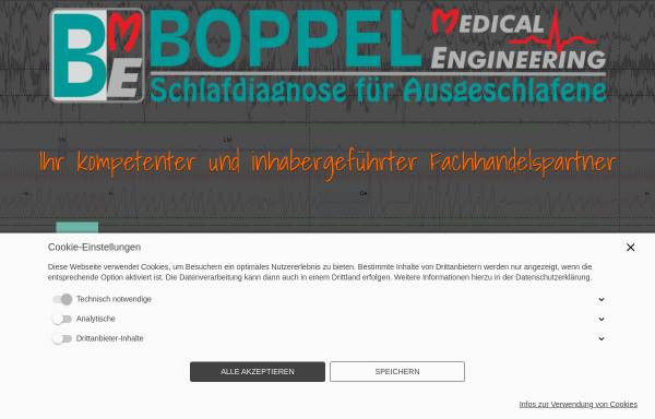 Vorschau von schlafdiagnose.eu, Boppel MedicalEngineering - Dipl.-Ing.(FH) Ralf Boppel