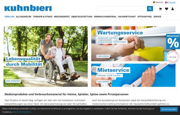 Vorschau von www.kuhnbieri.ch, Kuhn und Bieri AG