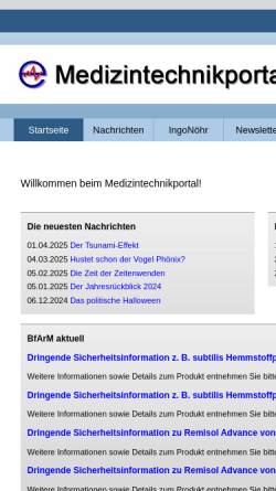 Medizintechnikportal.de - AMD TÜV Arbeitsmedizinische Dienste GmbH