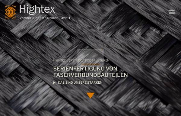 Vorschau von www.hightex-dresden.de, Hightex Verstärkungsstrukturen GmbH