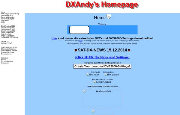 Vorschau von www.dxandy.de, DXAndy