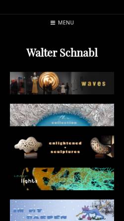 Vorschau der mobilen Webseite www.walterschnabl.com, Schnabl, Walter
