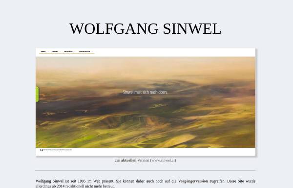 Sinwel, Wolfgang