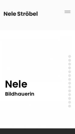 Vorschau der mobilen Webseite nele-stroebel.de, Ströbel, Nele