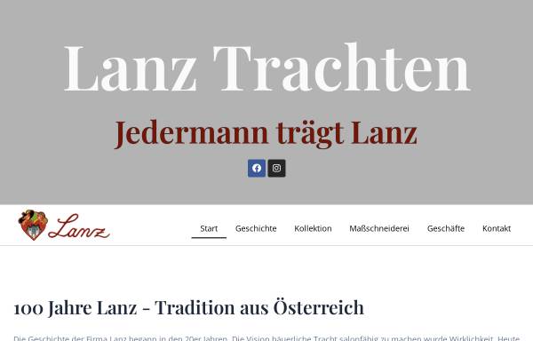 Vorschau von www.lanztrachten.at, Trachtenmoden Lanz