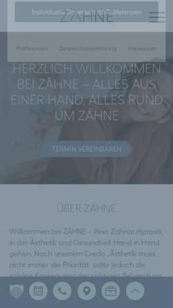 Vorschau der mobilen Webseite www.dr-schoefmann.de, Dr. Jörn P. Schöfmann
