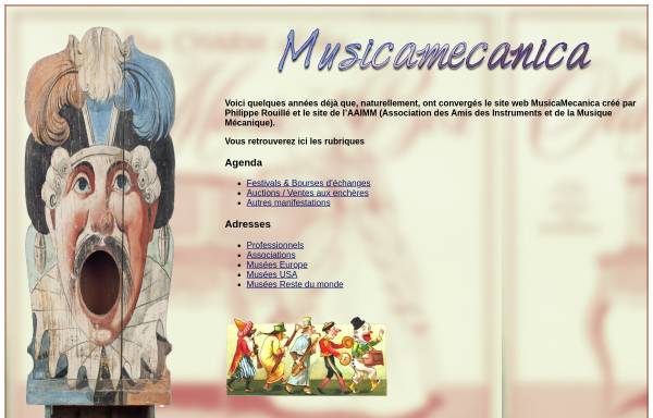 Vorschau von www.musicamecanica.org, Musica Mecanica