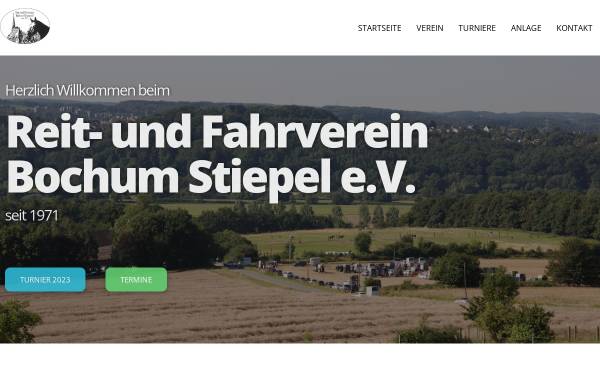 Vorschau von www.rv-bochum-stiepel.de, Reit- und Fahrverein Bochum-Stiepel e.V.