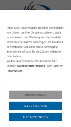 Vorschau der mobilen Webseite www.vitametik.de, Berufsverband für Vitametik e.V.