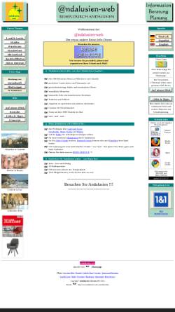 Vorschau der mobilen Webseite www.andalusien-web.com, Andalusien-Web