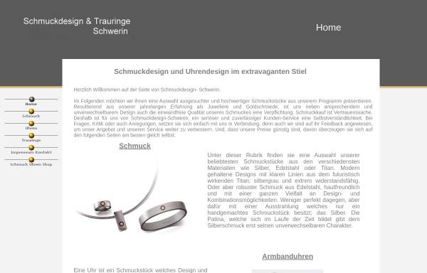 Vorschau von www.schmuckdesign-schwerin.de, Goldschmiede VONO