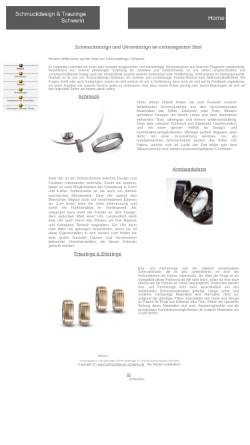 Vorschau der mobilen Webseite www.schmuckdesign-schwerin.de, Goldschmiede VONO