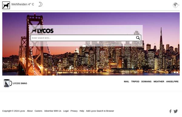 Lycos.ch Websearch