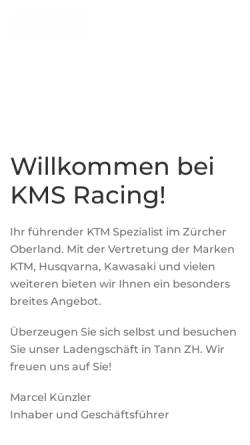 Vorschau der mobilen Webseite kms-racing.ch, KMS-Racing