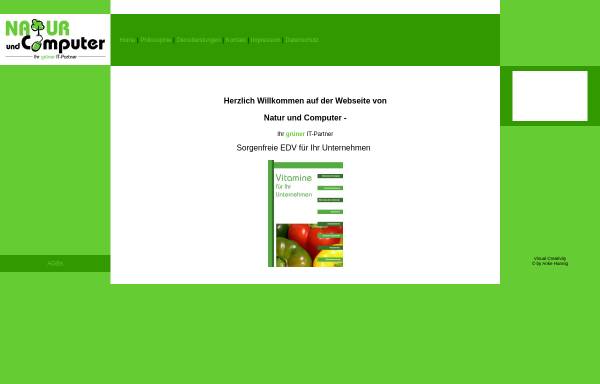 Vorschau von www.natur-und-computer.de, Natur und Computer - Holger Rautenberg