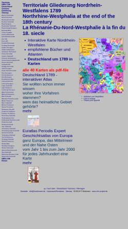 Vorschau der mobilen Webseite www.hoeckmann.de, Territoriale Gliederung Nordrhein-Westfalens 1789