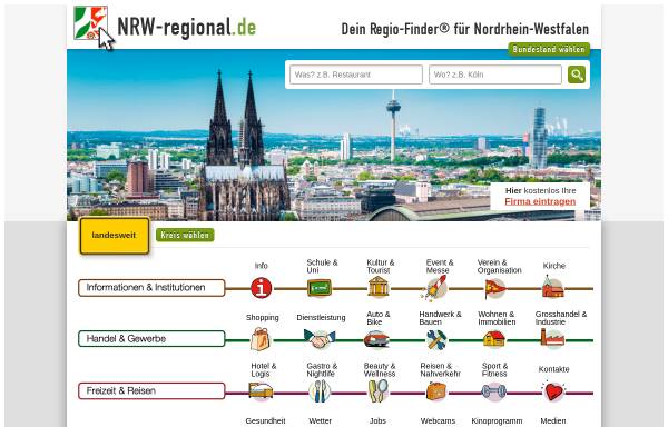 Vorschau von www.nrw-regional.de, NRW-Regional.de