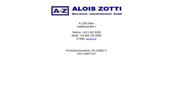 Vorschau von www.zotti.at, Alois Zotti