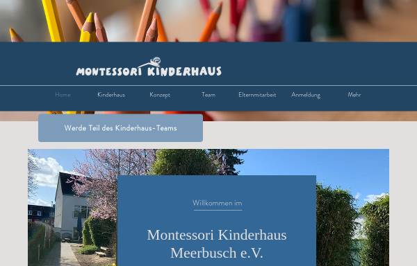 Vorschau von www.montessori-meerbusch.de, Montessori Kinderhaus Meerbusch-Büderich