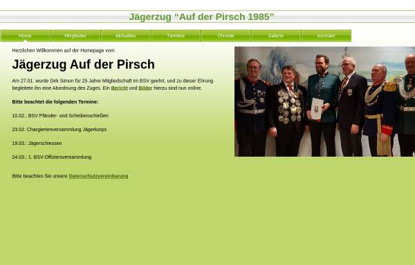 Vorschau von www.adp-kapellen.de, Auf der Pirsch