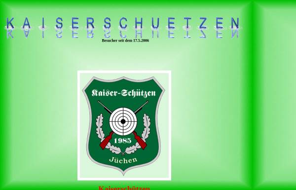 Vorschau von www.kaiserschuetzen.de, Kaiserschützen Jüchen 1985