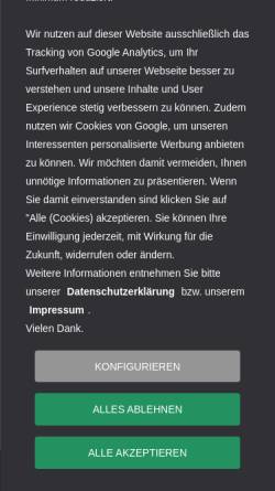 Vorschau der mobilen Webseite www.agnesen-hof.de, Agnesen-Hof