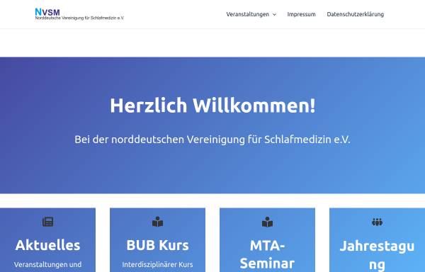 Vorschau von nvsm.org, Norddeutsche Vereinigung für Schlafmedizin e.V.