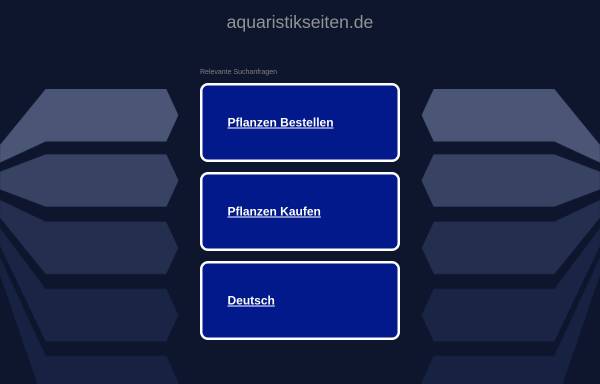 Vorschau von www.aquaristikseiten.de, Aquaristikseiten.de