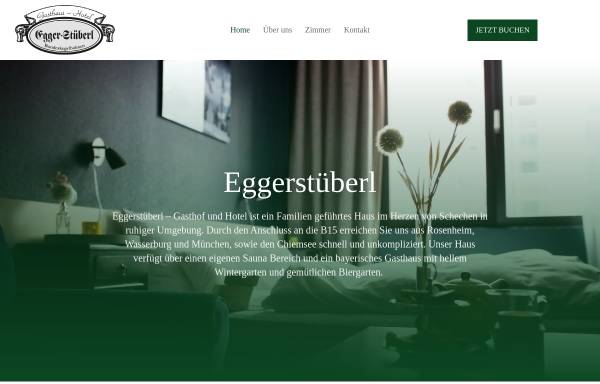 Vorschau von www.eggerstueberl.de, Hotel Egger-Stüberl in Schechen bei Rosenheim