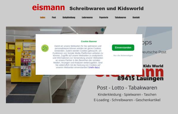 Vorschau von www.eismann-lauingen.de, Eismann Spielwaren