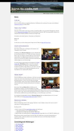 Vorschau der mobilen Webseite www.bonn-to-code.net, Bonn-to-Code.Net