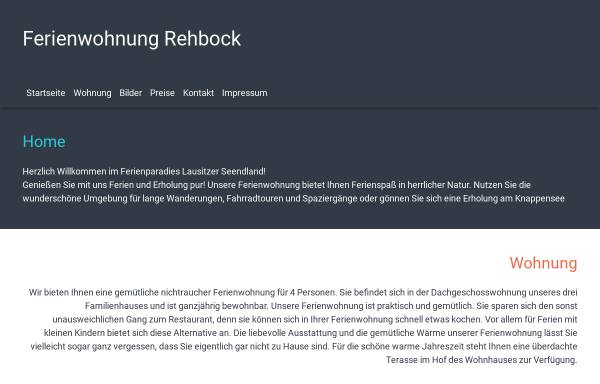 Vorschau von www.ferienwohnung-rehbock.de, Rehbock Ferienwohnung