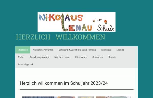 Vorschau von www.nikolaus-lenau-schule.at, Nikolaus Lenau Schule