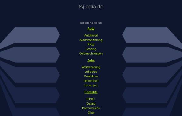 FSJ-ADIA.de - Zivildienst im Ausland