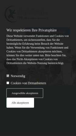 Vorschau der mobilen Webseite www.lfpt.de, Staatlich anerkannte Lehranstalt für Physiotherapie Berlin Charlottenburg