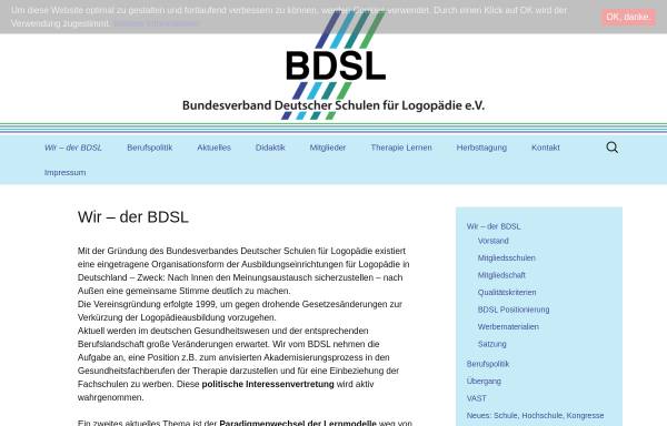 Bundesverband Deutscher Schulen für Logopädie e.V.