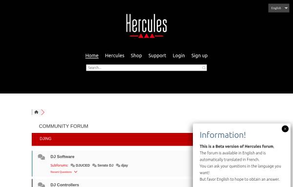 Hercules DJ User Community