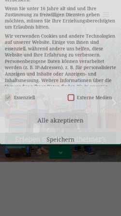 Vorschau der mobilen Webseite www.weingut-saulheimer.de, Weingut Saulheimer